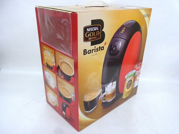 【17】NESCAFE ネスカフェ バリスタ TAMA SPM9633 レッド 未使用