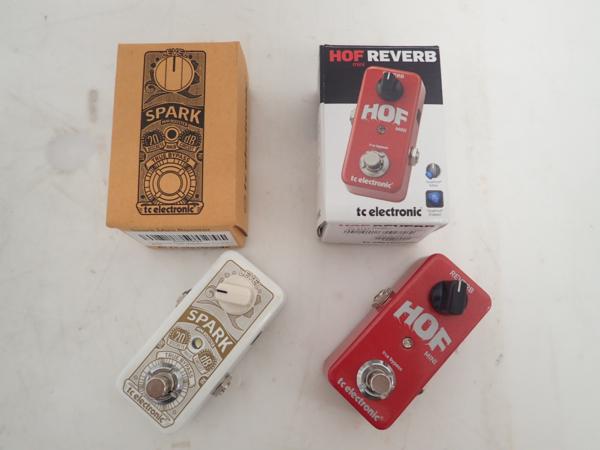 TC ELECTRONIC リバーブ HOF REVERB+ブースター SPARK▲46D91-16