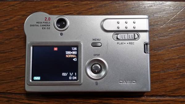 ★ 中古 デジカメ 防水ケース付き EX-S2 EWC-1 ★_3