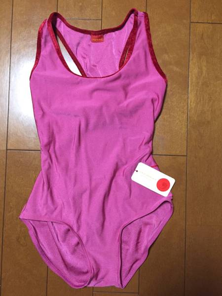 YUMIKO ベルベット長袖レオタード ブラウン　XL 新品タグ付 YUMIKOレオタード XL YUMIKO レオタード Sofiane XL 【公式