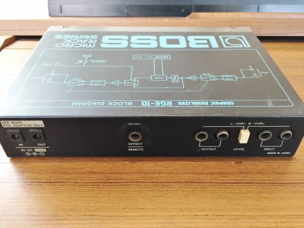 即決 BOSS RGE-10 グライコ ブースター graphic equalizer ,即決