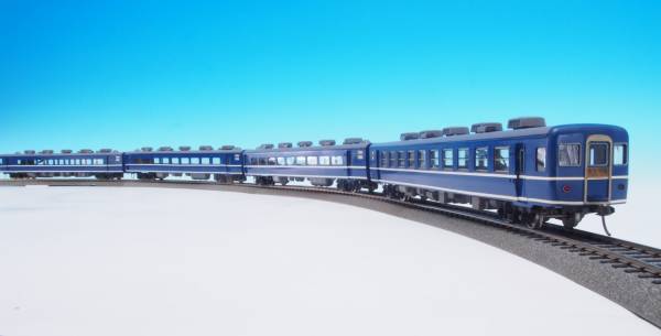 71) 国鉄１４系客車　４両編成★ブラス車体★タニカワ製★美品