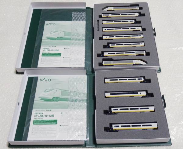 KATO10-1296 ユーロスター旧塗装4両増結セット 鑑賞用に購入後 【公式