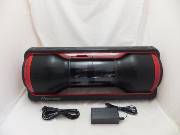 ★美品★Pioneer STEEZ AUDIOポータブルスピーカーSTZ-D10Z-R★