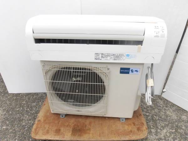 三菱 霧ヶ峰 6畳用ルームエアコンMSZ-GM220-W 10年製○