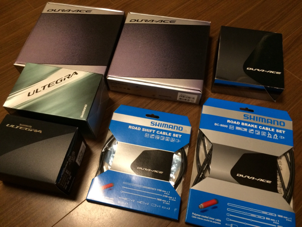 【TT用】DURA-ACE・ULTEGRA ミックス 『シマノ コンポセット』