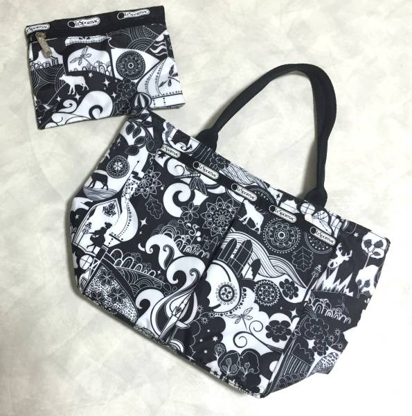 即決☆レスポートサック バック ポーチ セット フェアリーテイル