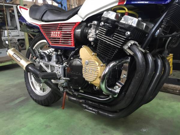 BEET バックファイヤー CBX400F CBR400F 当時物 バックファイヤー