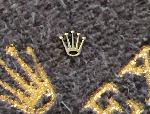 ラストROLEX 純正クラウン Dial 文字盤用 純正足つき6263etc.