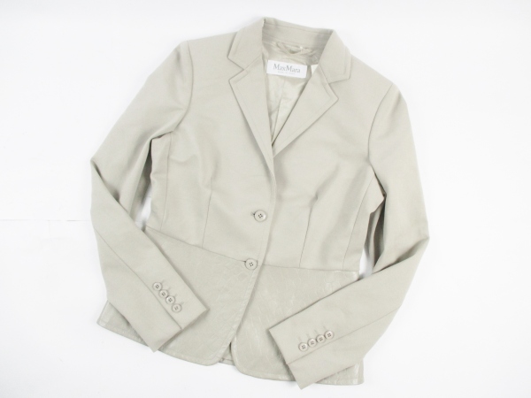 新品 定価141，750- Max Mara テーラードジャケット 44 【A-30】 ま