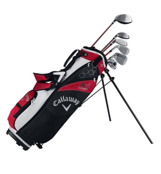 お得♪新品 Callaway XJ ジュニア ゴルフクラブ7本セット スポーツ