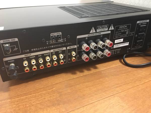 DENON-プリメインアンプ-PMA-390RE 追記）Denon PMA-390RE プリメイン