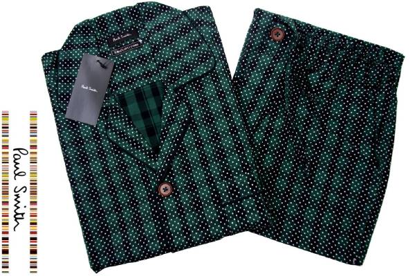 即決●ポールスミスパジャマ(LL)グリーン8179新品