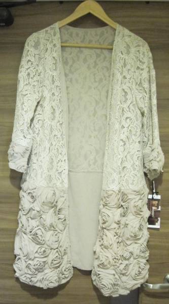 新品グレースコンチネンタルダイアグラムローズガウン38ジレ薔薇