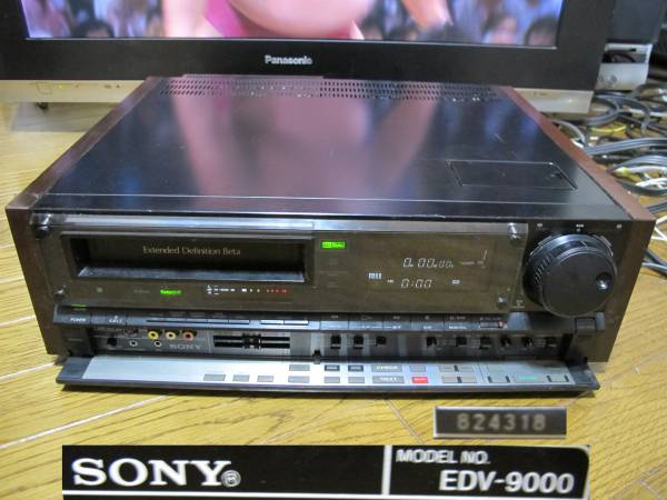 SONY EDV-9000録画再生OKですがジャンク現状本体のみ ソニーEDB-9000