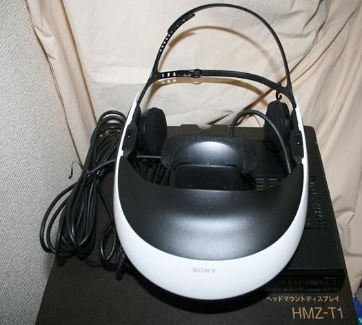 中古 SONY HMZ-T1 ヘッドマウント ディスプレイ 3D対応_2