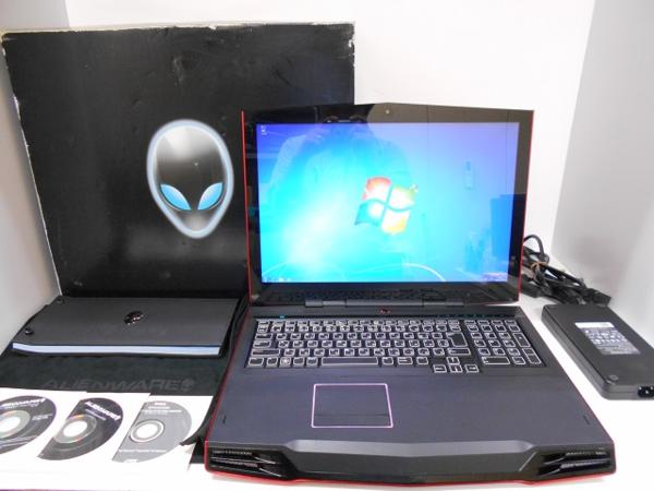 Alienware M17x R2 Core i7 740QM/6GB/500GB/BD/17型RGB/Win7☆