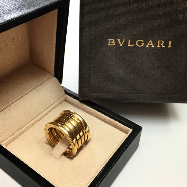★BVLGARI/ブルガリ/B-ZERO1リング/750YG #53★