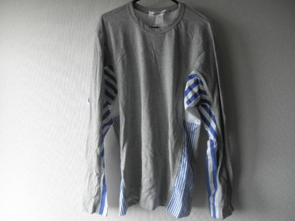 新品　★　コムデギャルソン　切り替え長袖Tシャツ　M　★