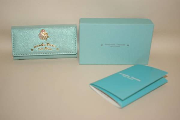 【新品】Samantha Thavasa♡ディズニープリンセスキーケース 水色 □キーケース Disney Samantha Thavasa Petit Choice 水色 送料無料