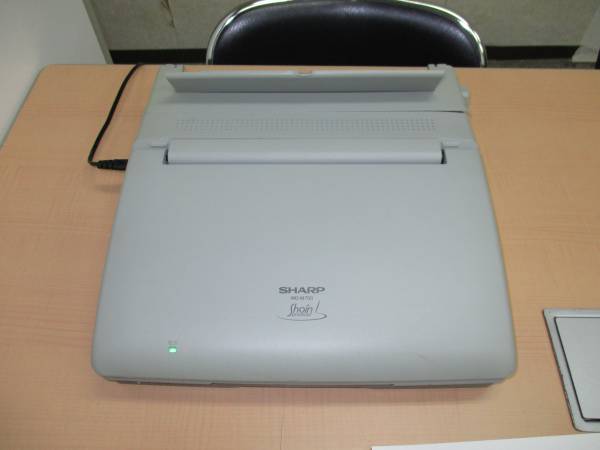 ☆シャープワープロ 書院 WD-M700 中古 ☆ 書院 ワープロ シャープ WD
