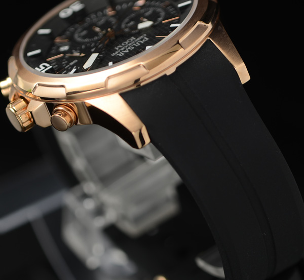 1円×3本セイコー逆輸入PULSAR腕時計クロノグラフ100m防水SEIKO_5