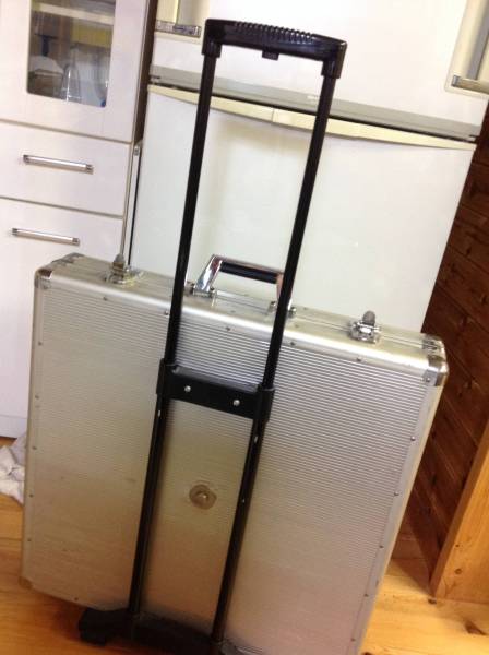 【止具欠品】CNB カート付きシンバル・デュラルミンケース22”