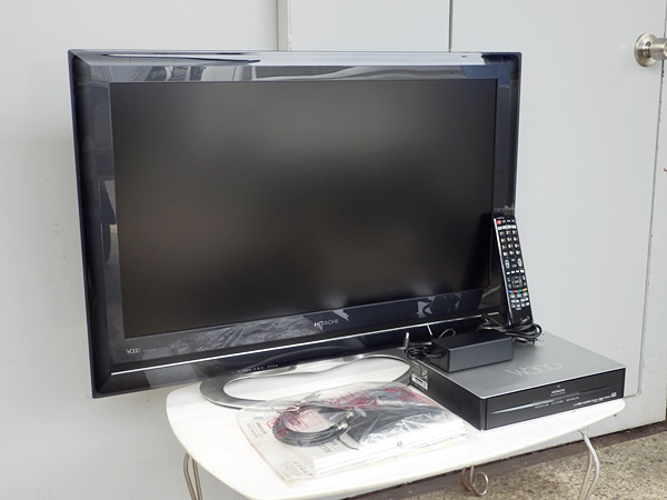 美品 日立 32V型 薄型 液晶テレビ UT32-WP770B Wooo HDD250GB