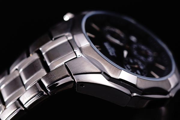 1円~輝きの黒HAMILTON/SEIKOセイコー腕時計PULSARパルサーIP加工_7