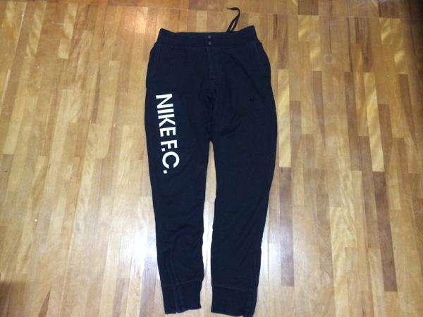 貴重！NIKE FC フレンチテリースウェットパンツ黒Lナイキnikefc
