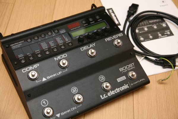 貴重！高音質エレアコ用マルチエフェクター！TC G-natural