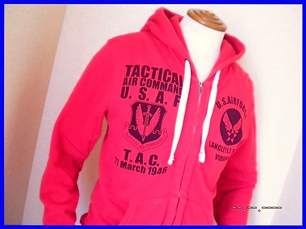 即決良品HOUSTONヒューストンU.S.A.Fスウェットパーカー メンズM