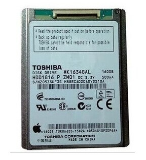 東芝 MK1634GAL 160G 1.8インチ ZIF 5㎜厚★ジャンク