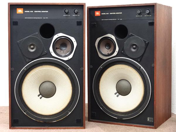 ■□【全国発送可】JBL 4312 スピーカーシステム ペア 難あり□