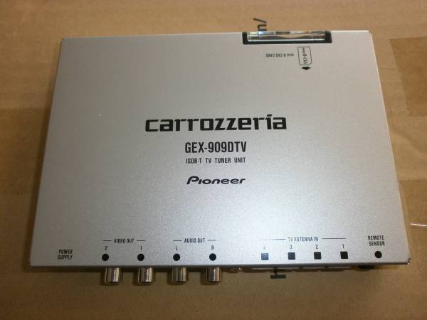 カロッツェリア GEX-909DTV 地デジチューナー carrozzeria 地