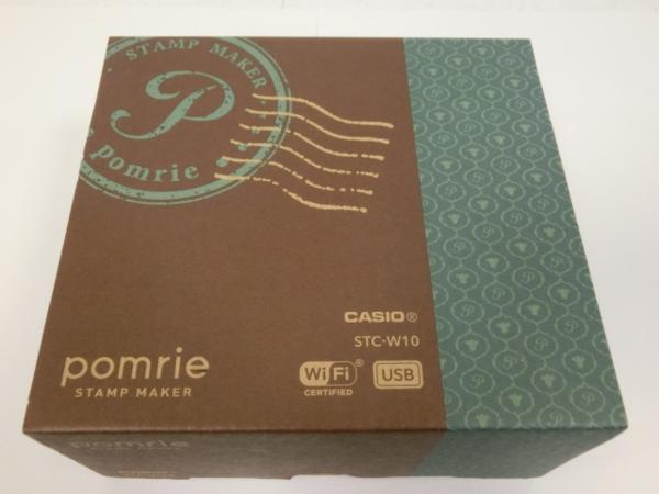 f143 カシオ pomrie スタンプメーカー STC-W10 Wi-Fi USB対応
