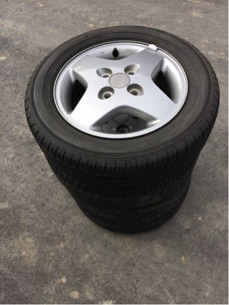 155/65R13 ヨコハマECOS中古アルミセット 155/65R13ヨコハマECOS中古