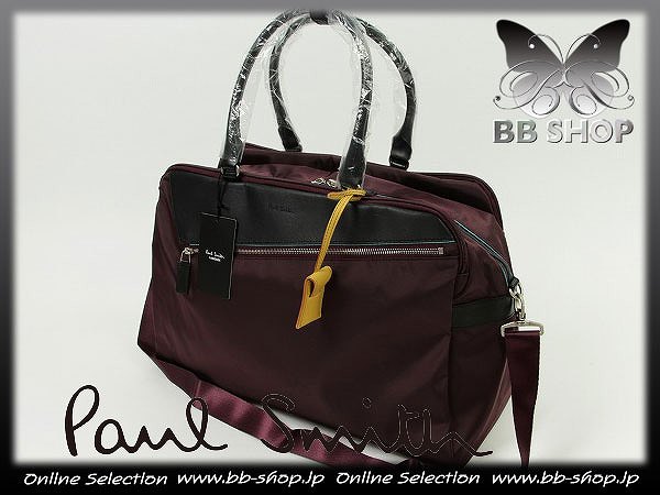 ◆3778◆ポールスミス 本物新品2WAYステッチ大きめトートバッグ