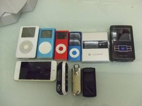 Apple iPod まとめ売り 本体 35台セット　ジャンク⑥ ☆IPOD他・・・10個セット☆ジャンク！ Apple iPod まとめ売り 本体