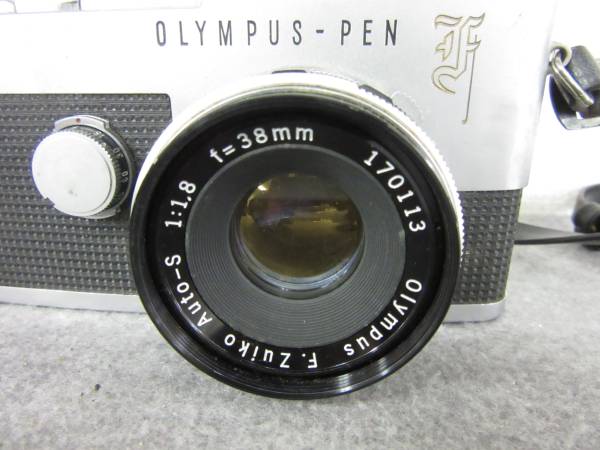 OLYMPUS-PEN F/オリンパス カメラ F.Zuiko 1:1.8 38mm 1344