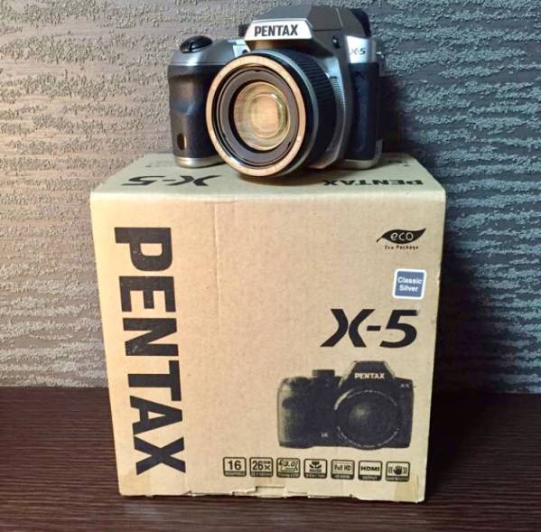 光学26倍ズーム搭載 ペンタックス X-5 クラシックシルバー！ マップ