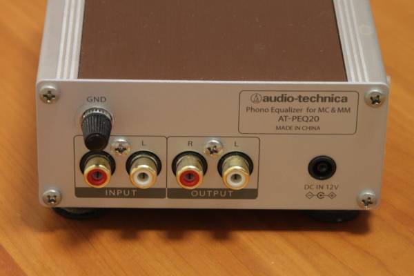 ◇audio-technica AT-PEQ20 フォノイコライザー◇