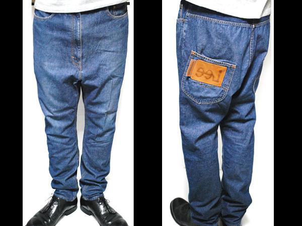 ☆メルシーボークー X Lee サルエルデニム Mサイズ メルシーボークー X 