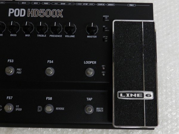 中古 LINE6ライン6 POD HD500X マルチエフェクター [梱1.0]