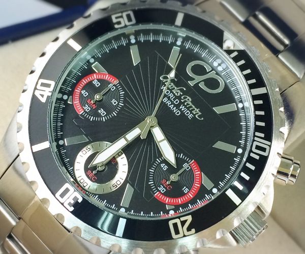 激レアクォーツブランドメンズ腕時計プレゼントシャルルペリン