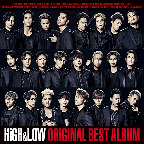 新品同様☆HIGH＆LOW『ORIGINAL BEST ALBUM』初回限定2CD+DVD+本