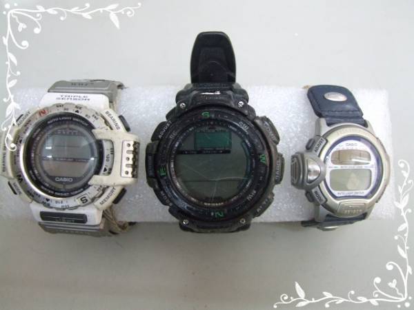 ◆CASIO/カシオ　PRO TREK ３点セット◆サT2680★