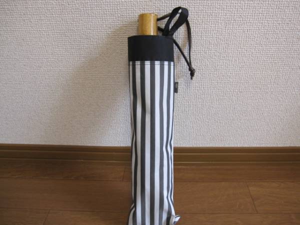 サンバリア 100 2段折 ブラック 黒 ストライプ サンバリア100｜完全