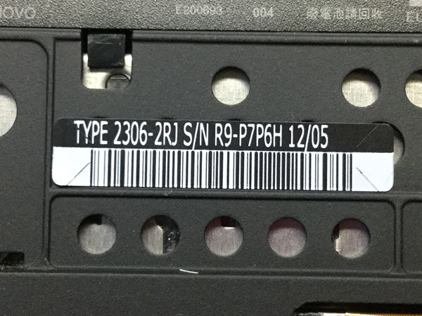 lenovo 2306-2RJ ThinkPad X230i Win7 Core i3搭載□現状品 Lenovo