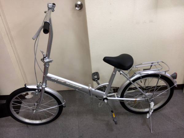 【折り畳み自転車】 20インチ 新品 未使用品 BULE WINGS